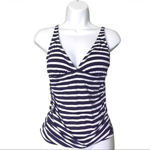 Tommy Bahama Breton Stripes Tankini Top XS NWT